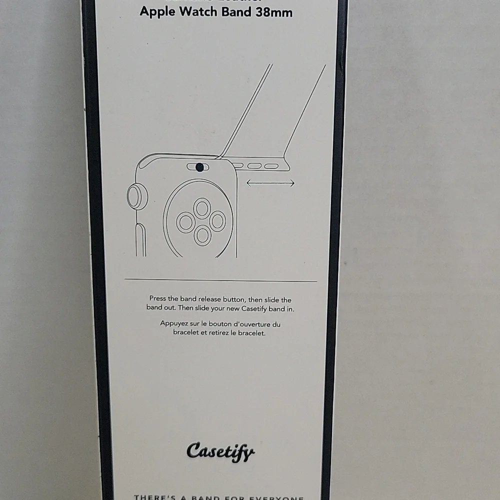 CASETIFY Bracelet‎ Apple Watch Band with Cat Theme Pattern Series 1-4 NWOT